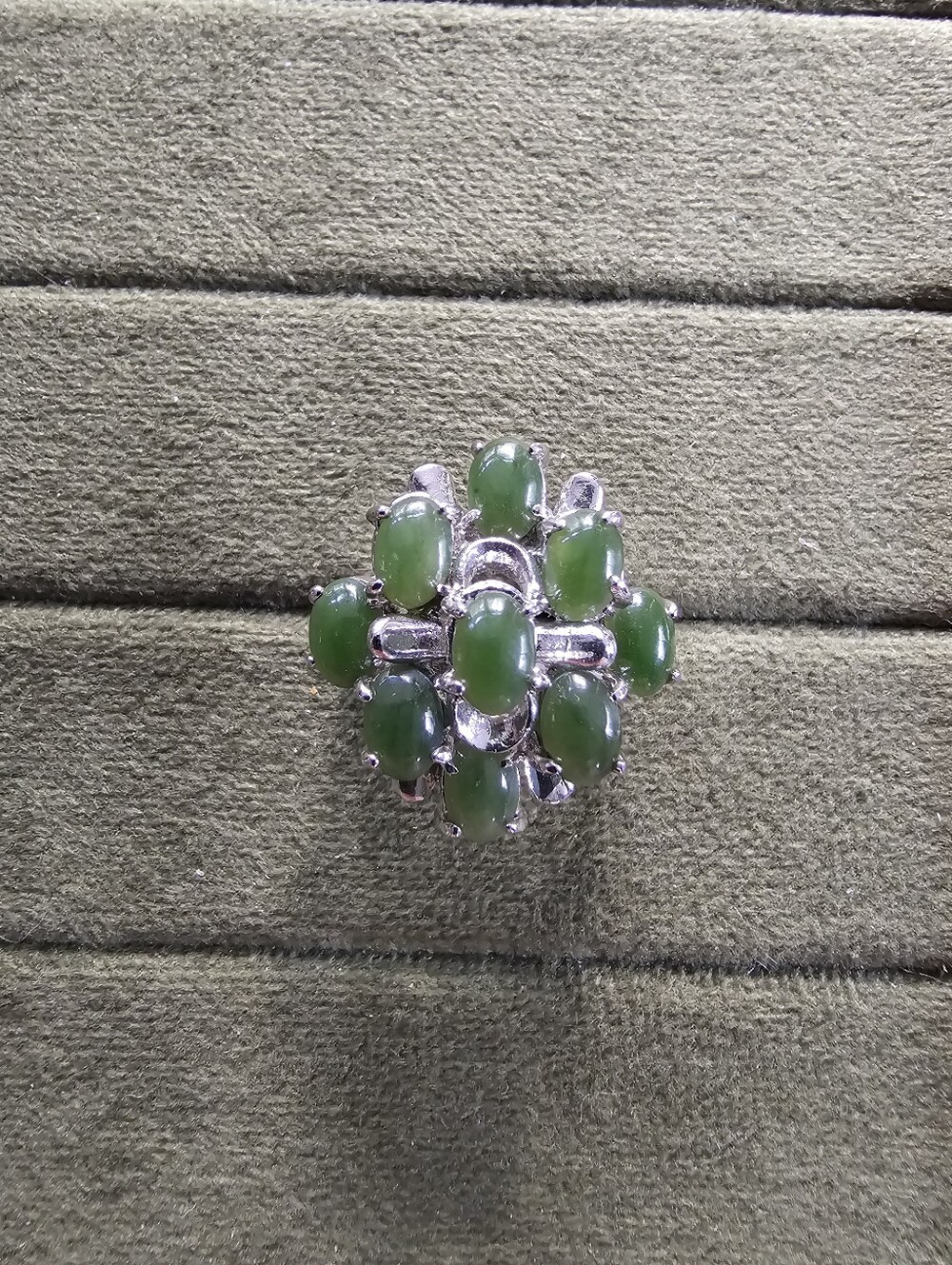 Vintage Jadeite Ring Size 7
